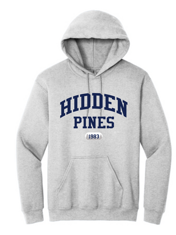 2024 Hooded Sweatshirt with Twill Embroidered Logo